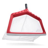 Plastic Frame Pool Net - Heavy Duty Pool Leaf Rake for Inground & Above Ground Pools