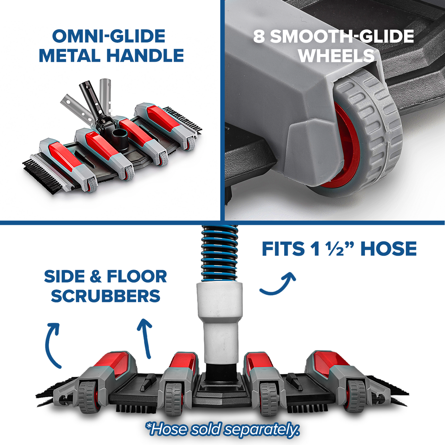 Pool Vacuum Head for Inground & Above Ground Pools
