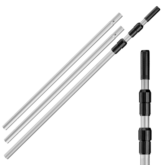 Telescopic Adjustable Aluminum Pool Pole - 12 Feet