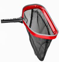Aluminum Frame Pool Net - Heavy Duty Pool Leaf Rake for Inground & Above Ground Pools