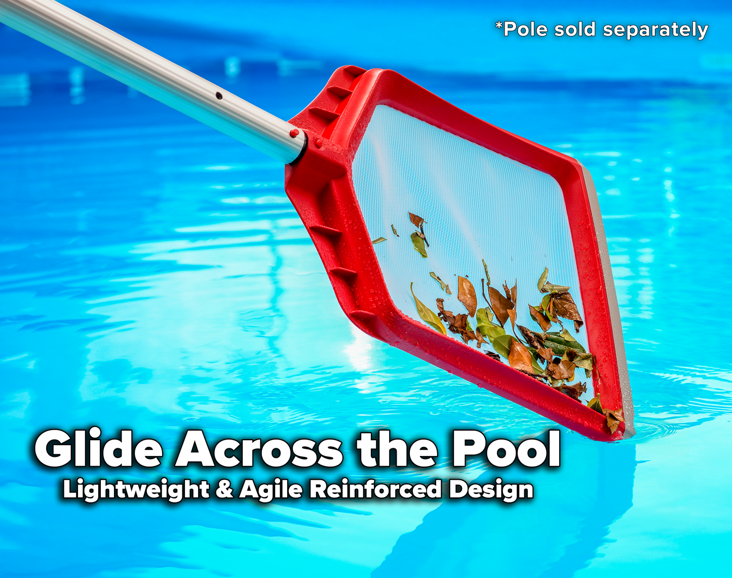 Pool Leaf Skimmer Net for Inground & Above Ground Pools