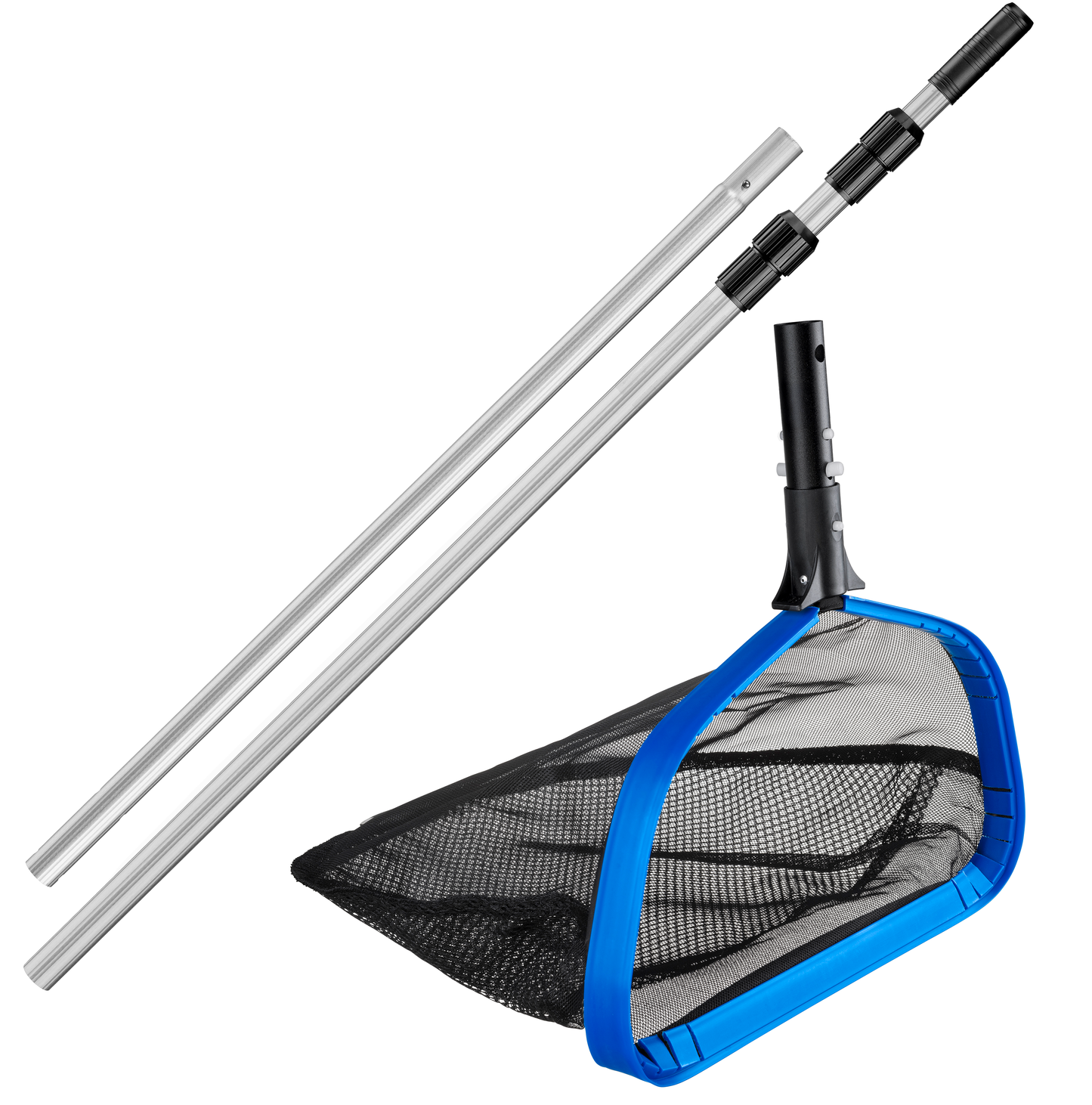 Double Mesh Pool Net with 15 Feet Telescopic Pole