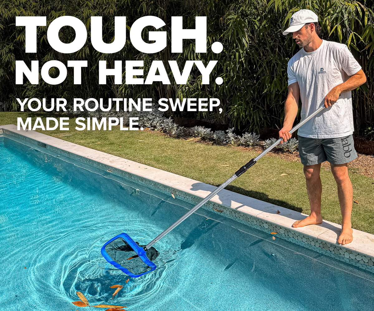 Lightweight Pool Net with 15 Feet Telescopic Pool Pole