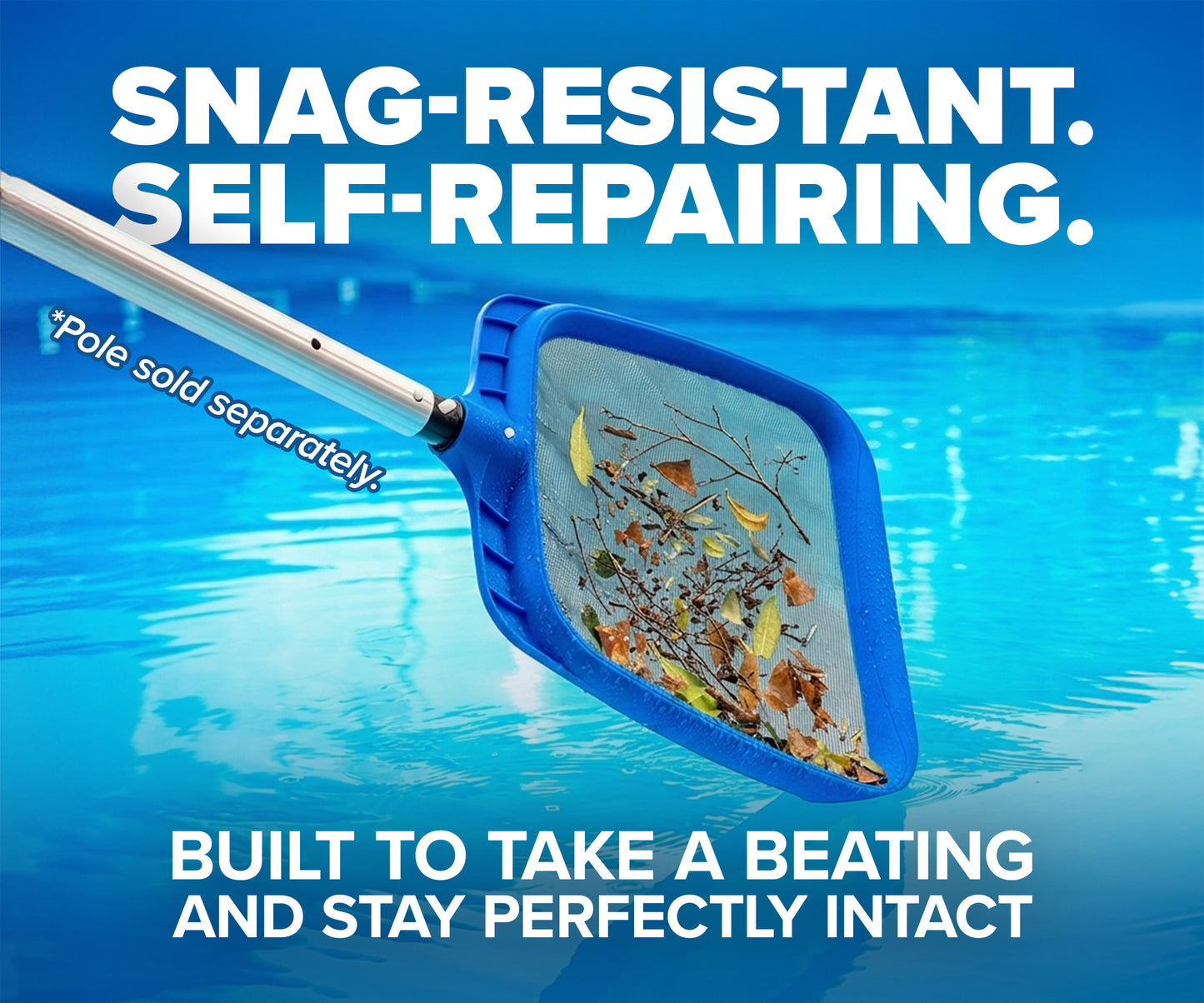 Pool Leaf Skimmer Net for Inground & Above Ground Pools