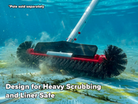 Pool Brush Head for Inground & Above Ground Pools