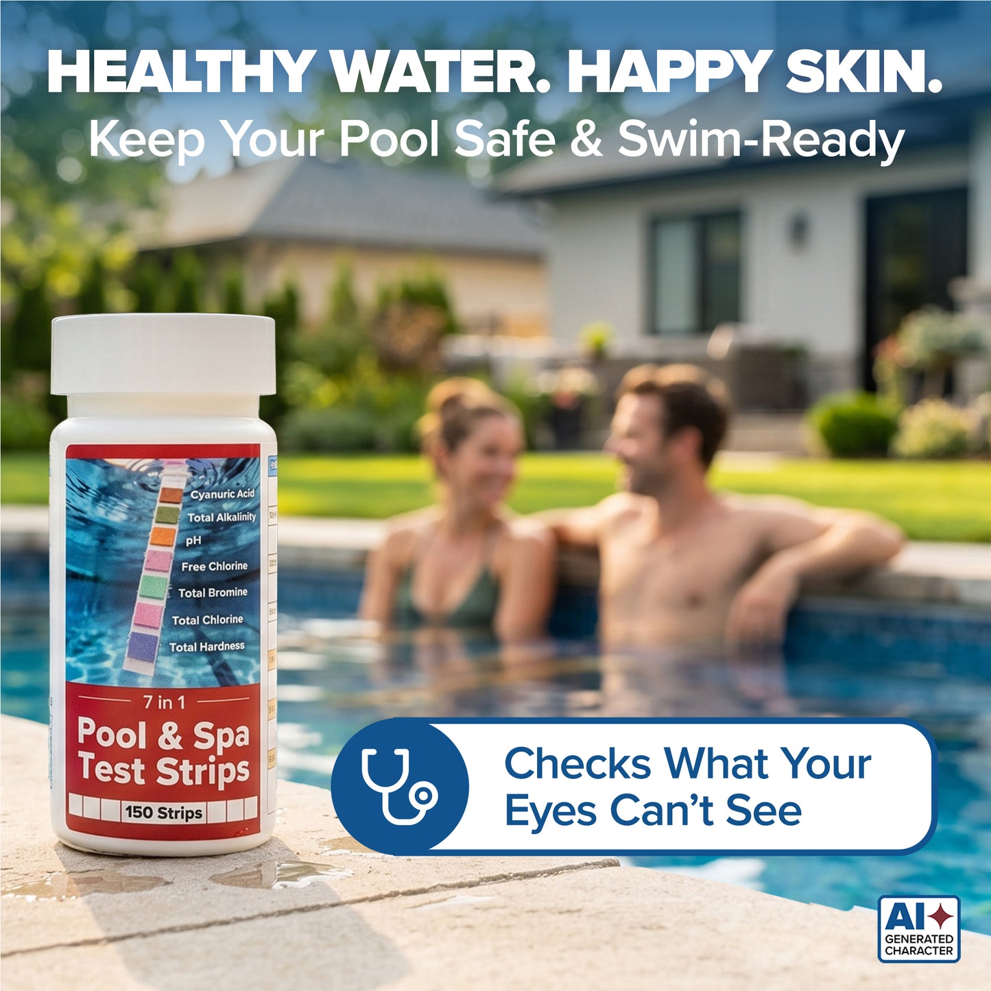 150 Pool Test Strips