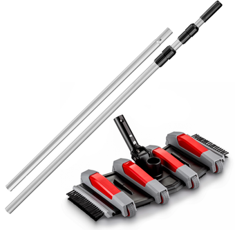 compare product Pool Vacuum Head with 15 Feet Telescopic Pole