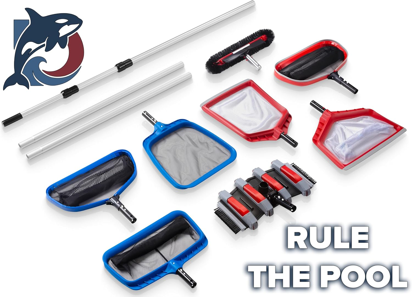 Pool Brush Head for Inground & Above Ground Pools