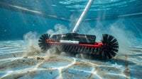 6-Piece Pool Cleaning Kit with 13ft Telescopic Pole, Vacuum Head, Brush, and 3 Heavy-Duty Nets